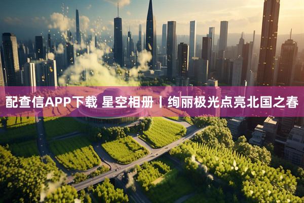 配查信APP下载 星空相册丨绚丽极光点亮北国之春